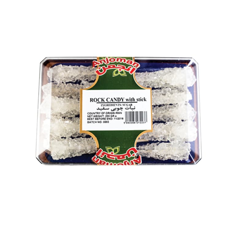 Rock Candy with Stick (White) / 200g